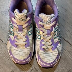 Asics Kids' Sneakers in Purple and White